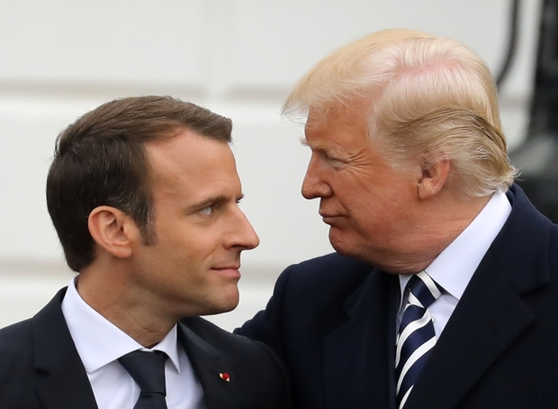 ট্রাম্পের ‘আমেরিকা ফার্স্ট’ নীতির সমালোচনা ম্যাকরনের