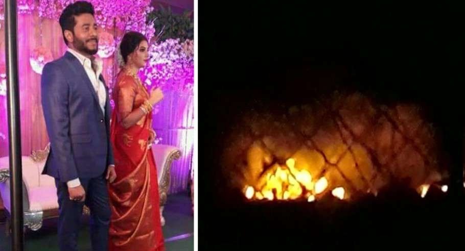 রাজ-শুভশ্রীর বউভাতে বাজি ফুটাতে গিয়ে অগ্নিকাণ্ড!