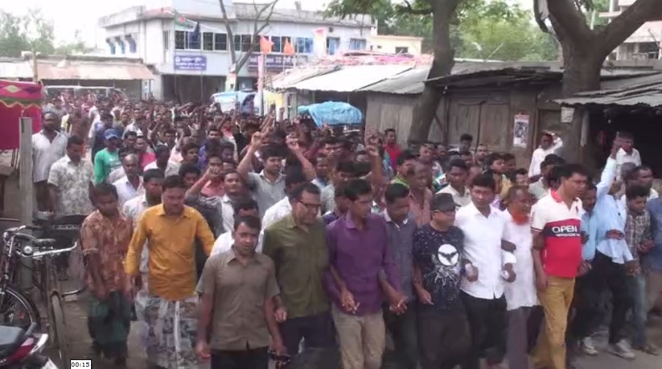 বড়পুকুরিয়া কয়লা খনিতে আজও চলছে শ্রমিকদের ধর্মঘট