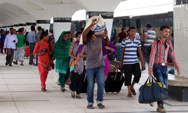 রাজধানীতে ফেরা শুরু