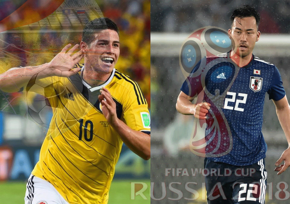 জাপানের বিপক্ষে ফেভারিট হিসেবেই মাঠে নামবে কলম্বিয়া