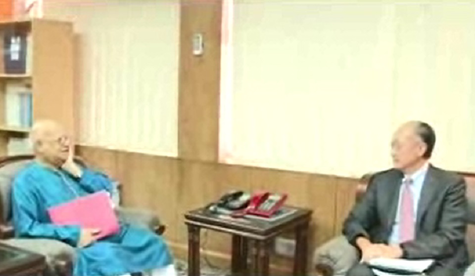 অর্থমন্ত্রীর সঙ্গে বিশ্বব্যাংক প্রেসিডেন্টের বৈঠক