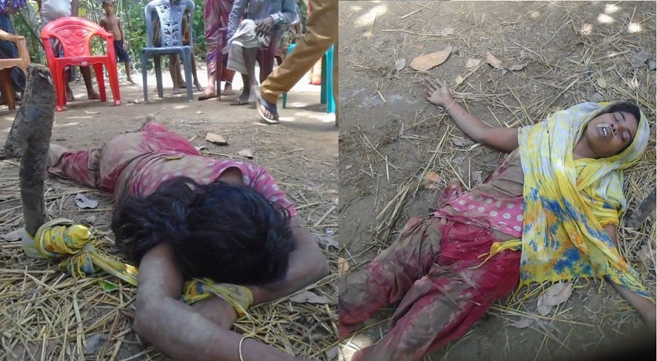 সুনামগঞ্জে গৃহবধূকে খুঁটিতে বেঁধে নির্যাতন