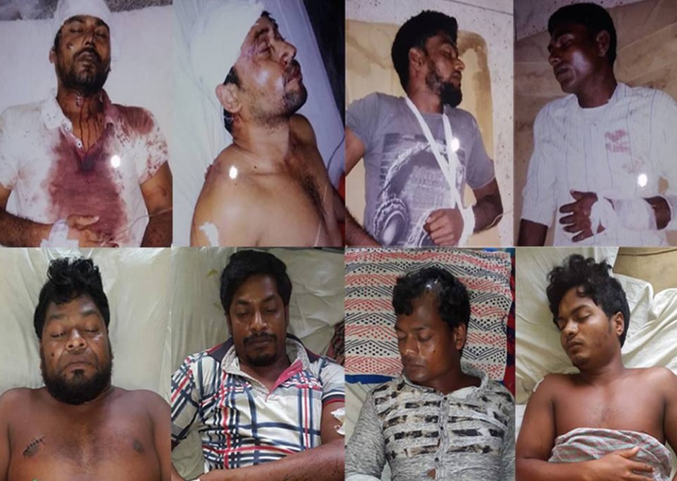 মসজিদের চাল তোলা নিয়ে দু’পক্ষের সংঘর্ষে আহত ১৫