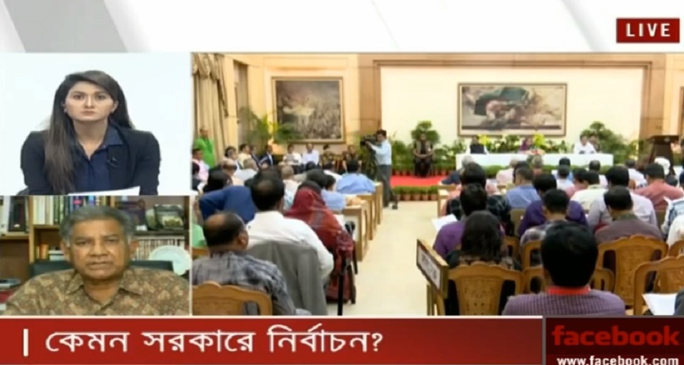 মন্ত্রিসভা বহাল থাকলে লেভেল প্লেয়িং ফিল্ড থাকবে না: সাখাওয়াত