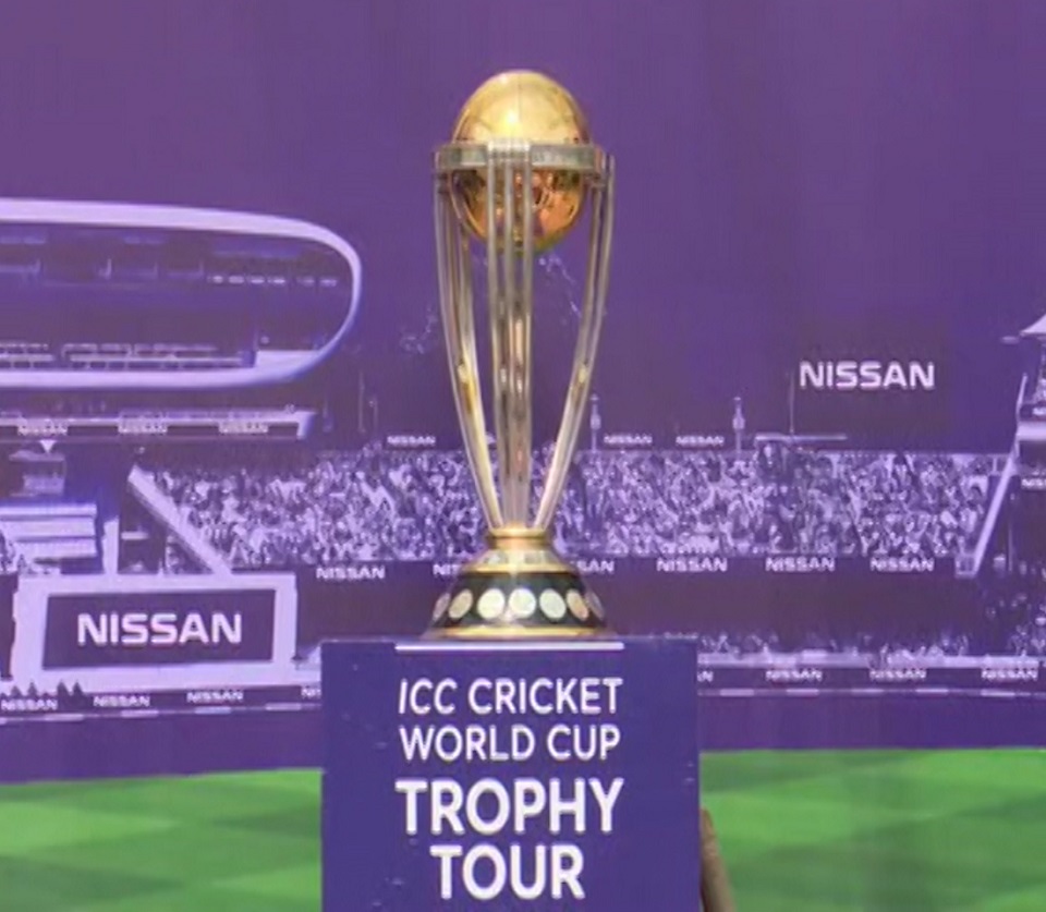 আইসিসি বিশ্বকাপ ট্রফি এখন ঢাকায়