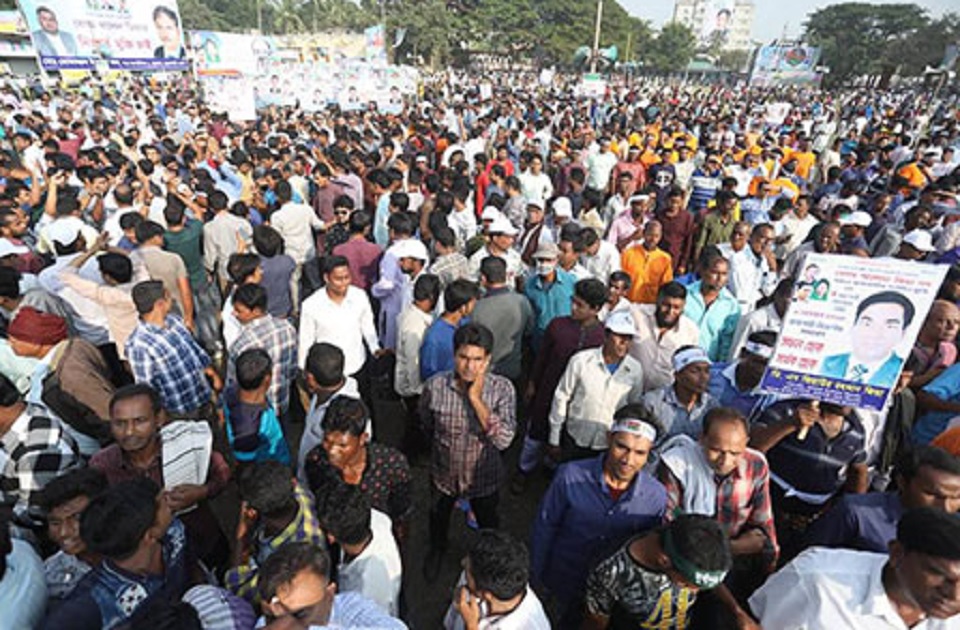 রাজশাহীতে ঐক্যফ্রন্টের জনসভা শুরু