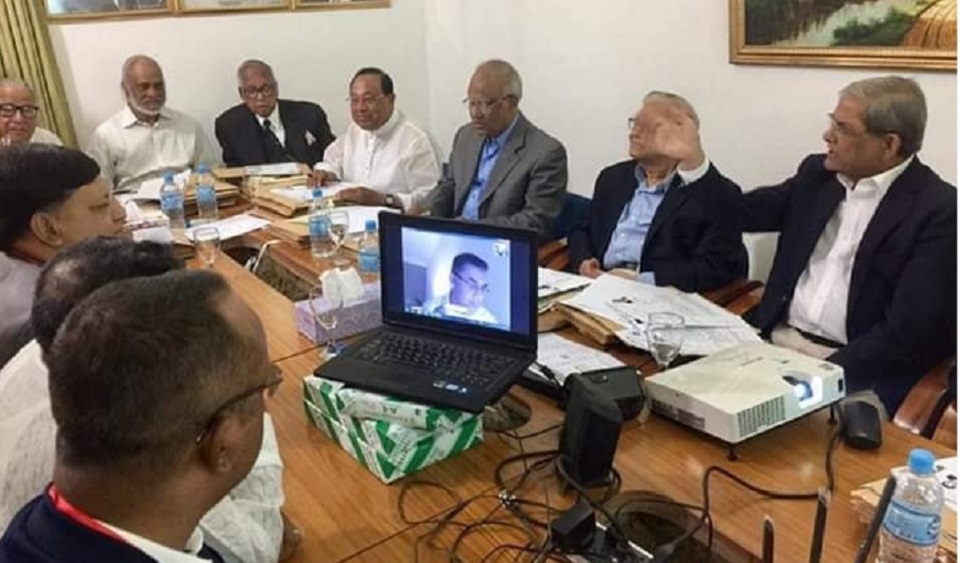 বিএনপির মনোনয়ন প্রত্যাশীদের সাক্ষাতকার চলছে