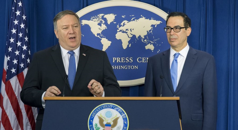 ইরানের ওপর আবারও নিষেধাজ্ঞা আরোপ যুক্তরাষ্ট্রের