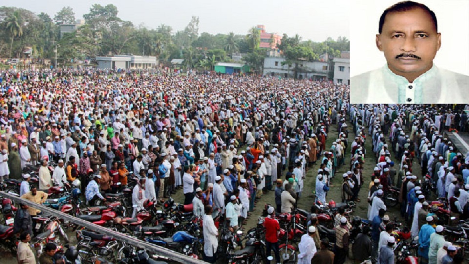 বিএনপি নেতা আবু বকরের দাফন সম্পন্ন