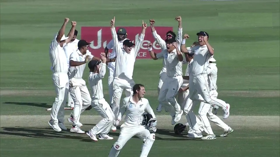 প্রথম টেস্টে পাকিস্তানকে ৪ রানে হারালো নিউজিল্যান্ড