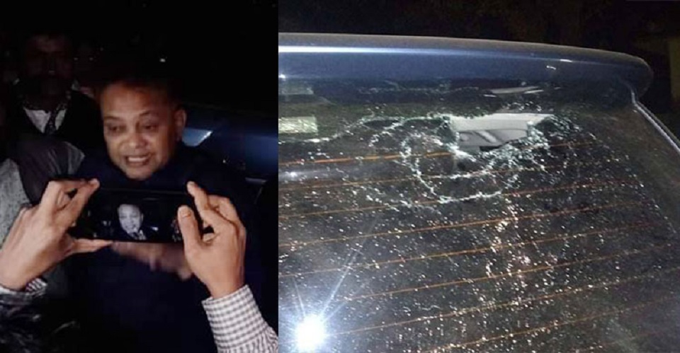 এমপি বদির গাড়িতে গুলি