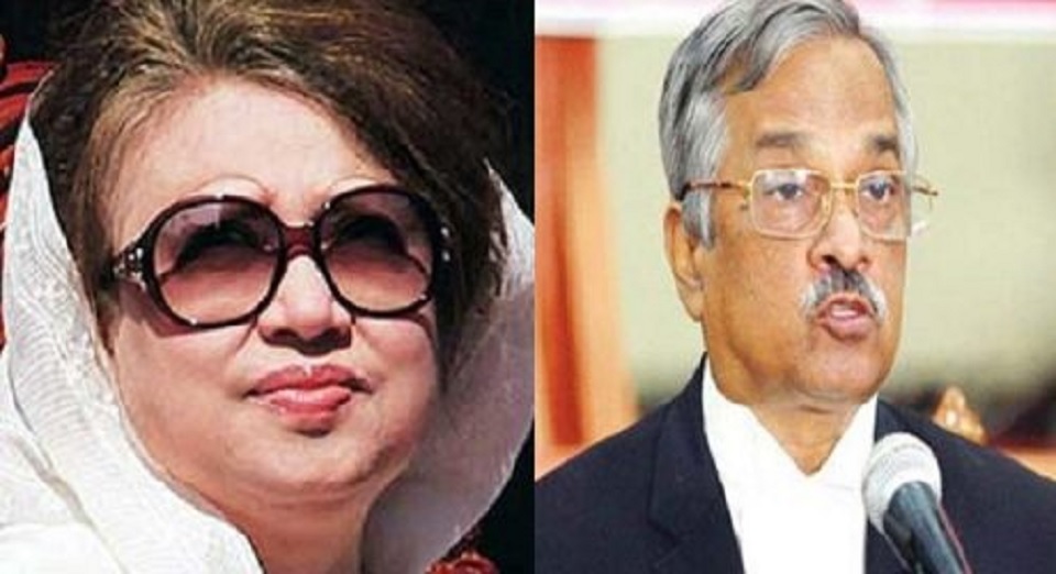 ইসি খালেদা জিয়াকে নির্বাচনে বৈধ হিসেবে স্বীকৃতি দেবেন: আইনজীবী জয়নুল আবেদিন