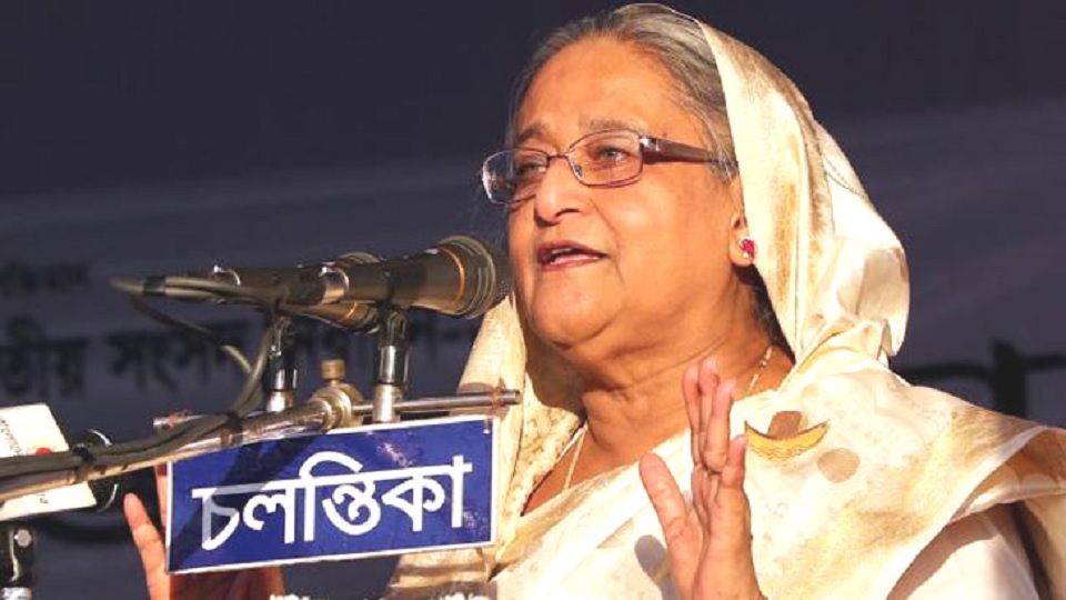 ধানের শীষ নিয়ে কিবরিয়ার ছেলের নির্বাচন লজ্জার: প্রধানমন্ত্রী