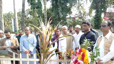 মাহবুবুল হক শাকিলের ২য় মৃত্যুবার্ষিকীতে পুষ্পাঞ্জলি অর্পণ