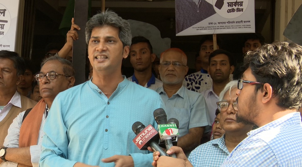 প্রচার প্রচারণায় বাধার শিকার হচ্ছি: জোনায়েদ সাকি