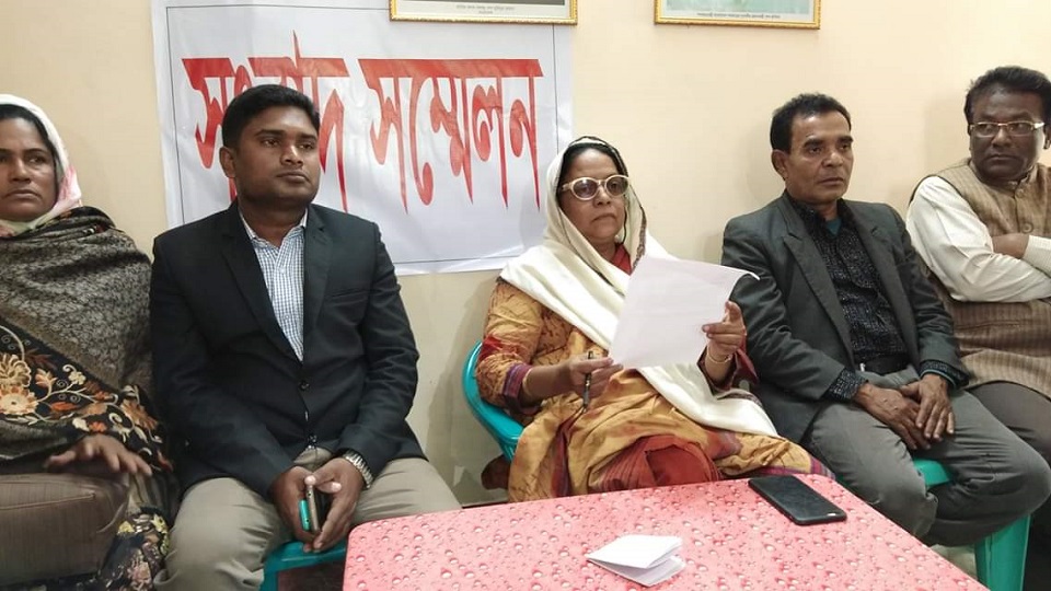 গাইবান্ধা-১ এ মহাজোট প্রার্থীর সমর্থনে সরে দাঁড়ালেন আফরোজা বারী