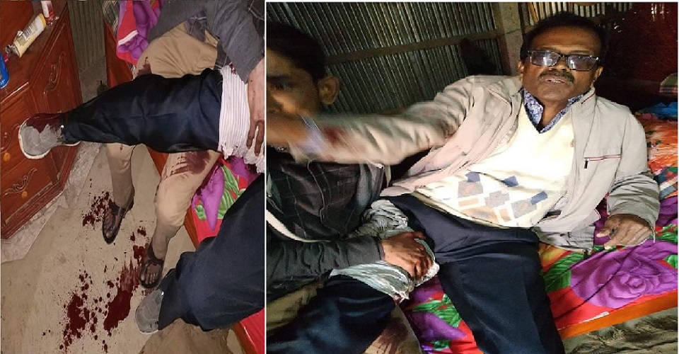 পাবনা-৪ আসনের বিএনপির প্রার্থী হাবিবকে কুপিয়ে আহত