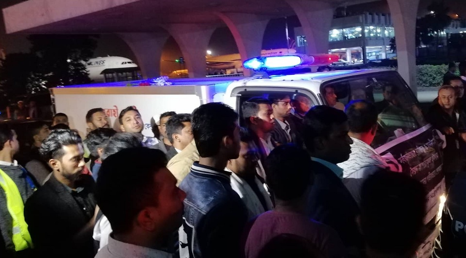 ঢাকায় সৈয়দ আশরাফের মরদেহ