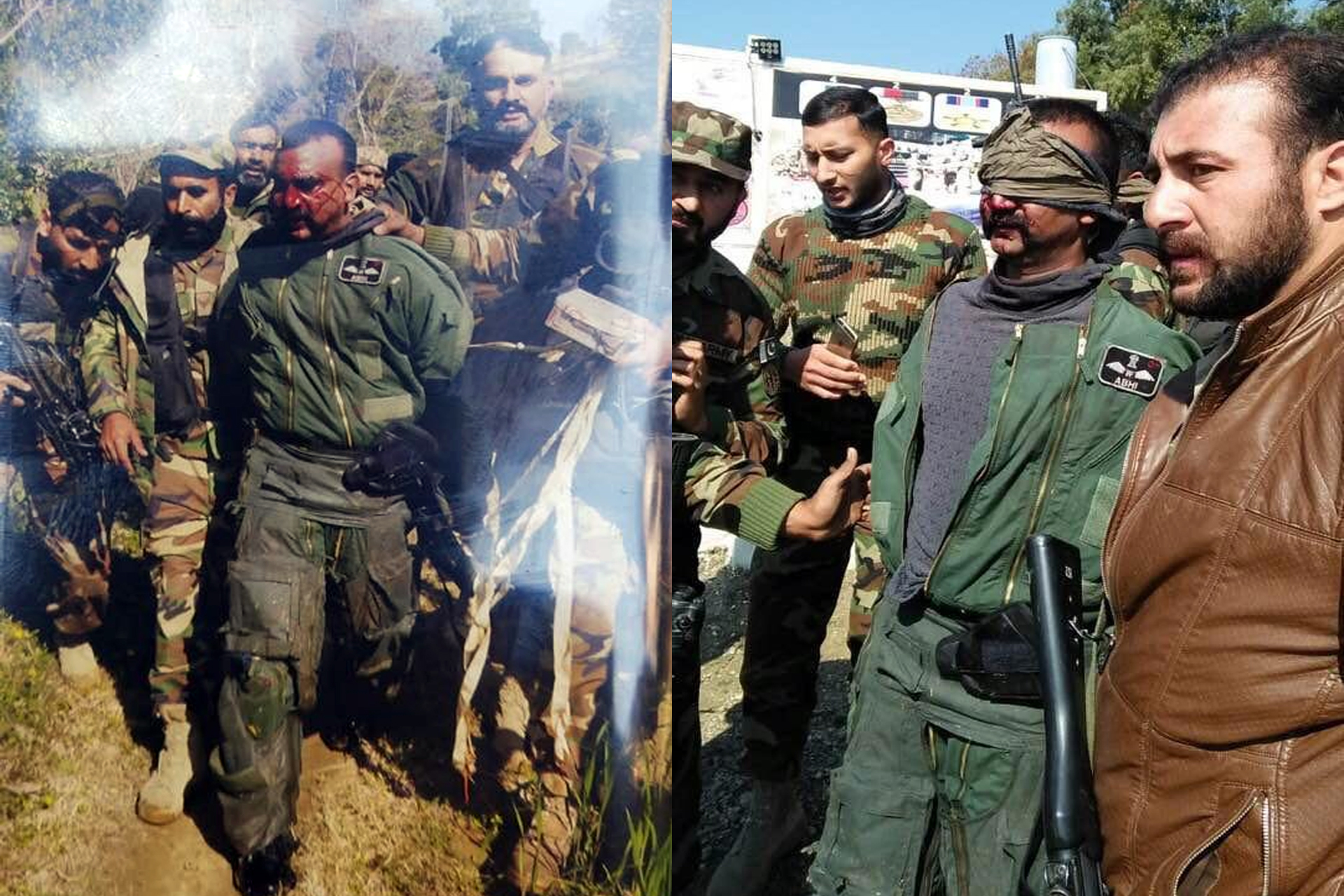 আটক ভারতীয় পাইলটের ভিডিও প্রকাশ করলো পাকিস্তান সেনাবাহিনী