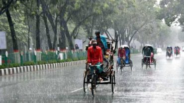 তিন বিভাগে ভারী বৃষ্টির পূর্বাভাস