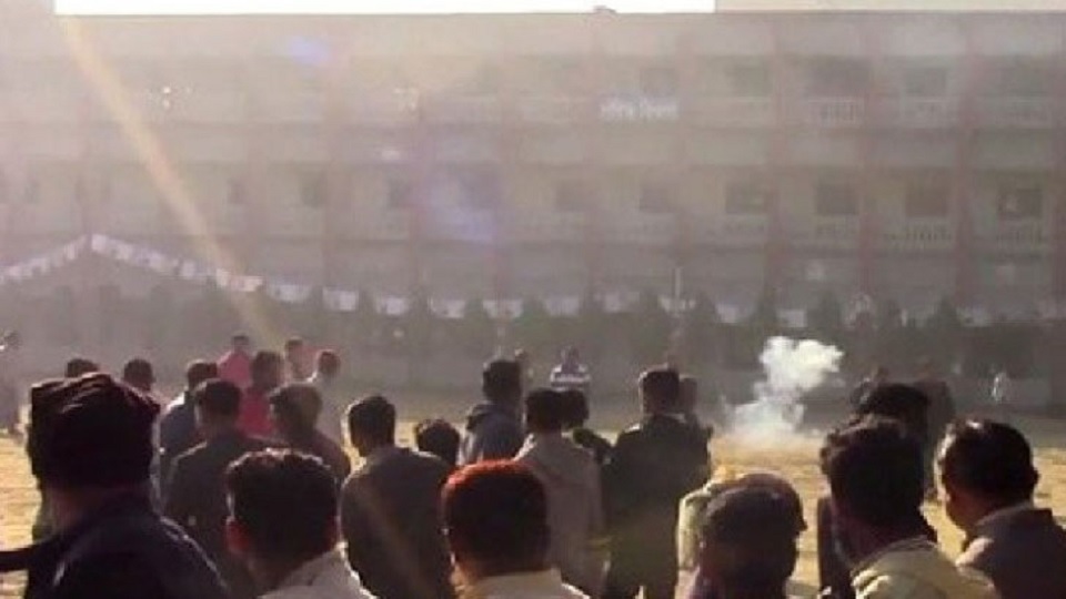 ব্রাহ্মণবাড়িয়ায় ভোটকেন্দ্রে ককটেল বিস্ফোরণ