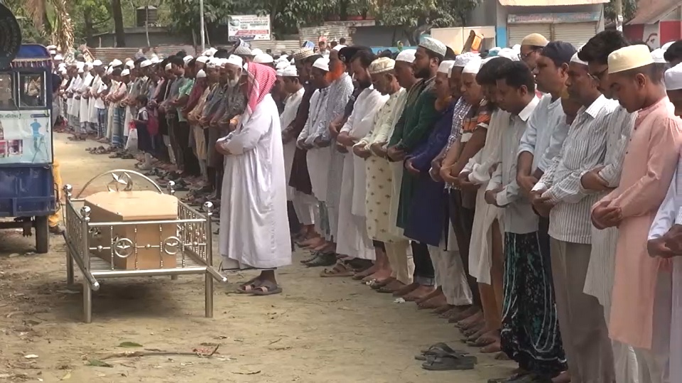 ক্রাইস্টচার্চে নিহত ওমর ফারুক ও জাকারিয়ার দাফন