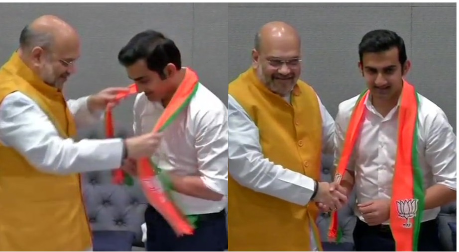 বিজেপিতে যোগ দিলেন গৌতম গম্ভীর, প্রার্থী হবেন নির্বাচনে