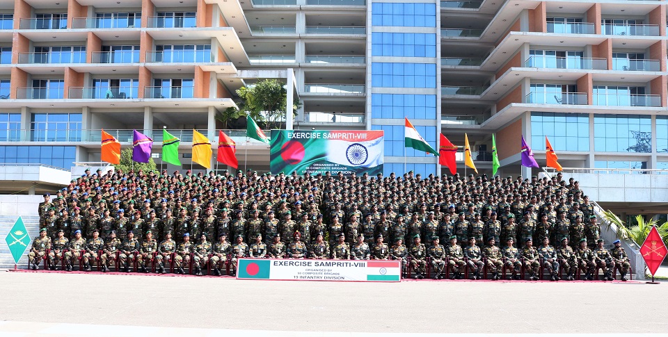 টাঙ্গাইলে ইন্দো-বাংলা যৌথ অনুশীলন ‘সম্প্রীতি-৮’ এর উদ্বোধন