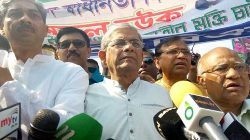 সরকার দেশের জনগণকে পরাধীন করে রেখেছে: মির্জা ফখরুল