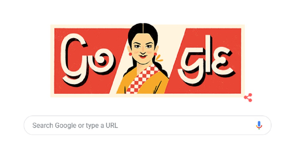 গুগল ডুডলে অভিনেত্রী রোজী আফসারীর জন্মদিন