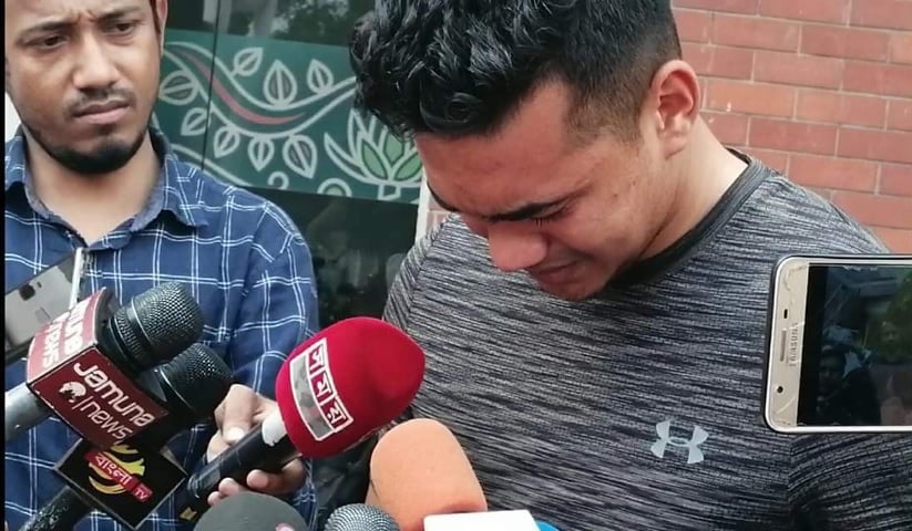 বিশ্বকাপ দল থেকে বাদ পড়ে কাঁদলেন তাসকিন