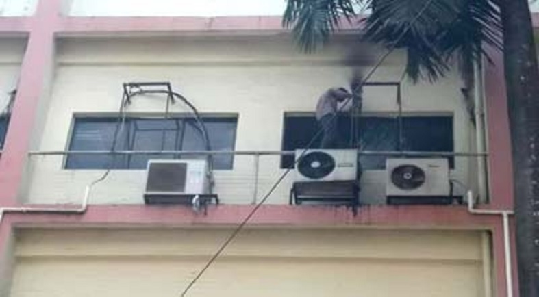 চমেক হাসপাতালে আগুন নিয়ন্ত্রণে