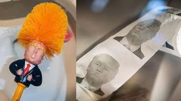 চীনে ‘ট্রাম্প টয়লেট ব্রাশ’ কিনতে ক্রেতাদের ভিড়