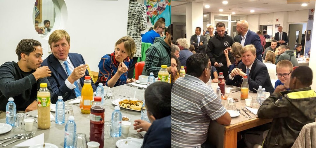 বিনা নোটিশে ইফতারে হাজির হয়ে চমকে দিলেন রাজা!