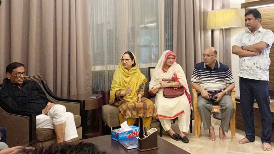 ১৫ দিন পর দেশে ফিরছেন ওবায়দুল কাদের