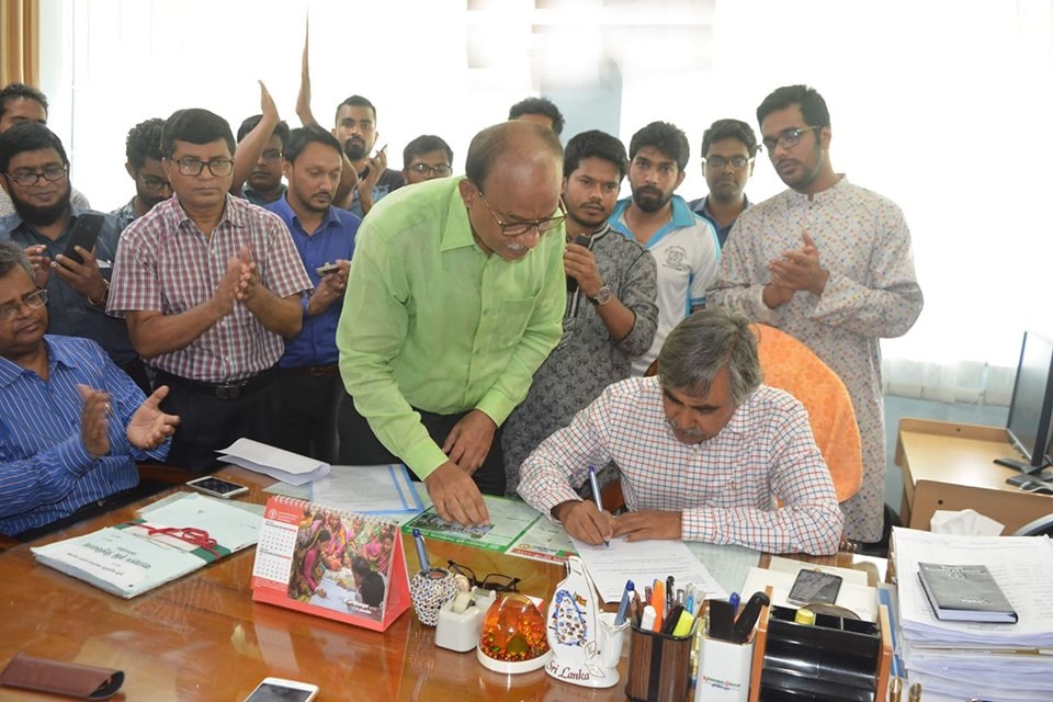 বাংলাদেশ কৃষি বিশ্ববিদ্যালয়ের নতুন ভিসি ড. লৎফুল হাসান