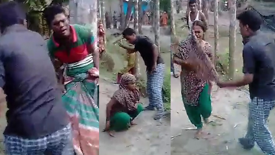 পরকিয়ার অভিযোগে দু’জনকে বেঁধে পিটুনি