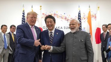 জি-২০তে যুক্তরাষ্ট্র জাপান-ভারত ত্রিপাক্ষিক বৈঠক