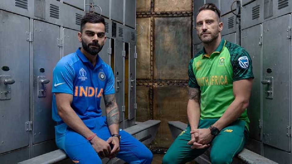 ভারতের বিপক্ষে টস জিতে ব্যাটিংয়ে দক্ষিণ আফ্রিকা