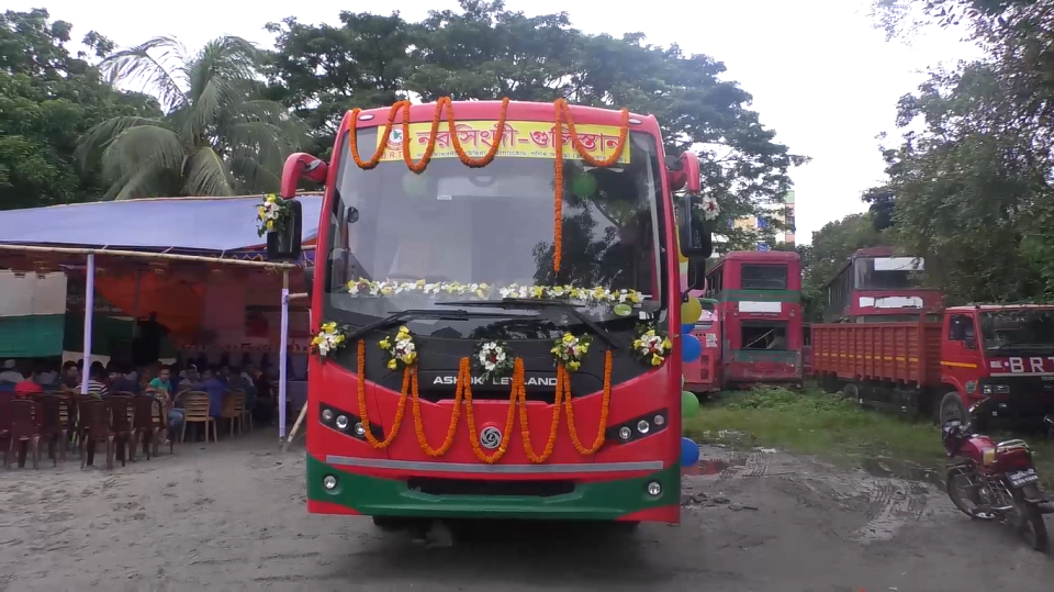 নরসিংদী-গুলিস্থান রুটে বিআরটিসি এসি বাস চালু