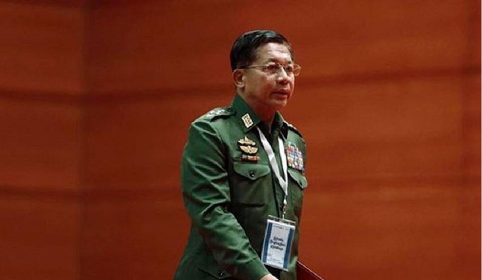 মিয়ানমারের শীর্ষ সেনা কর্মকর্তার ওপর যুক্তরাষ্ট্রের নিষেধাজ্ঞা