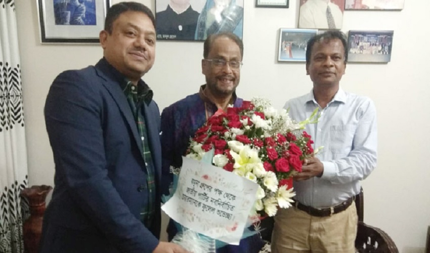 জাতীয় পার্টির চেয়ারম্যান জিএম কাদেরকে যমুনা গ্রুপের অভিনন্দন