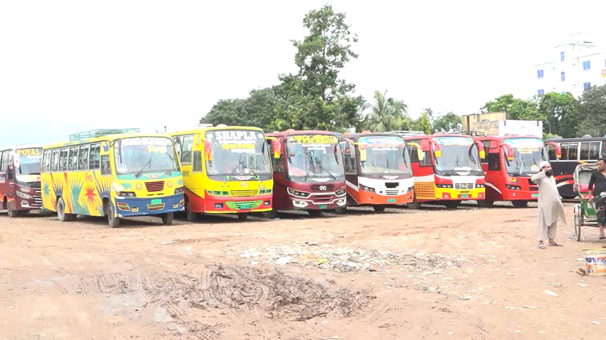 ব্রাহ্মণবাড়িয়ায় অনির্দিষ্টকালের পরিবহন ধর্মঘট