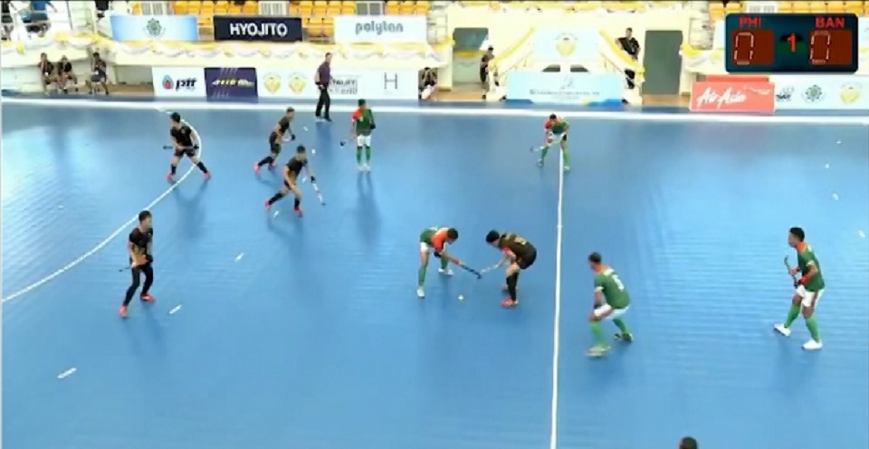 ইনডোর এশিয়া কাপ হকিতে অবশেষে বাংলাদেশের বিশাল জয়