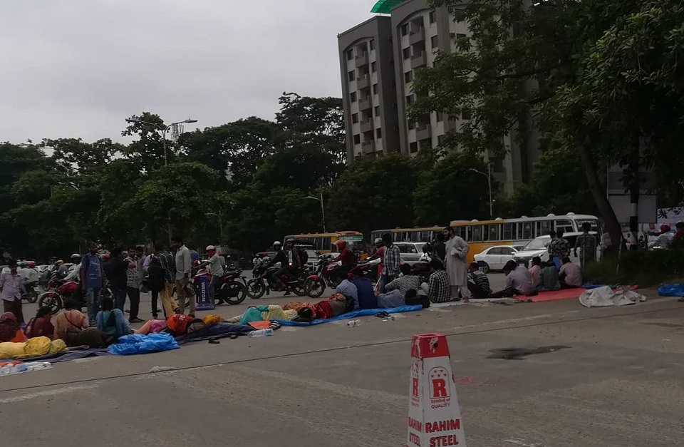 ৬ দফা দাবিতে আজও অনশনে চাকরি প্রত্যাশী দৃষ্টি প্রতিবন্ধীরা