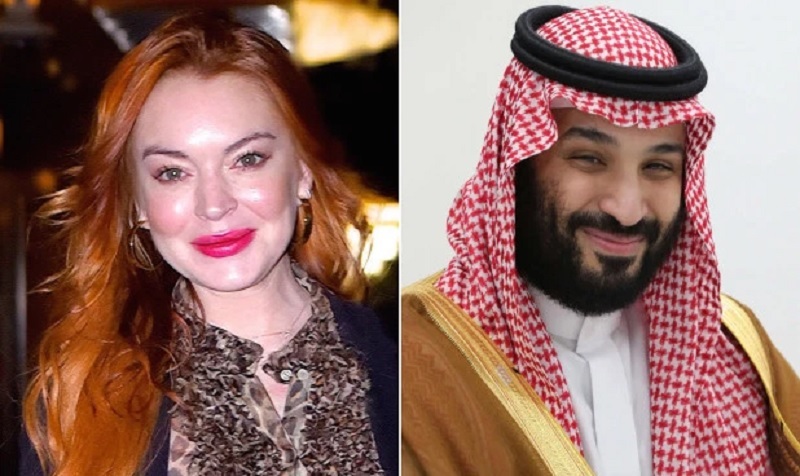 সৌদি যুবরাজ ও লিন্ডসে লোহানের মধ্যে কী চলছে?