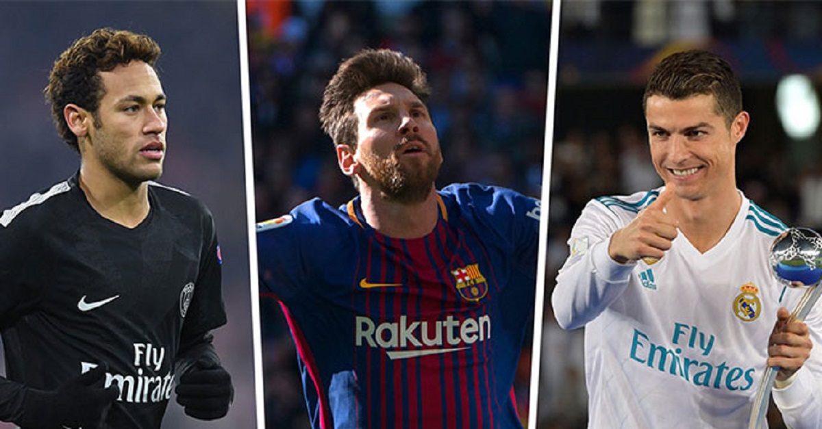 ফিফার বর্ষসেরা ফুটবলারের তালিকায় নেই নেইমার