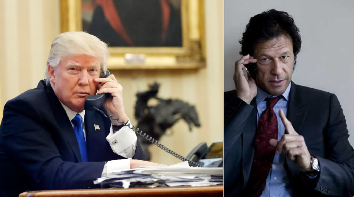 কাশ্মির ইস্যুতে ট্রাম্পকে ফোন দিলেন ইমরান খান