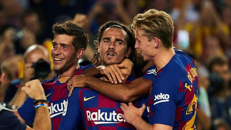 মেসিবিহীন বার্সার বিশাল জয়